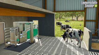 Farming Simulator 25: Advanced GEA dairy farming tech added to the game
