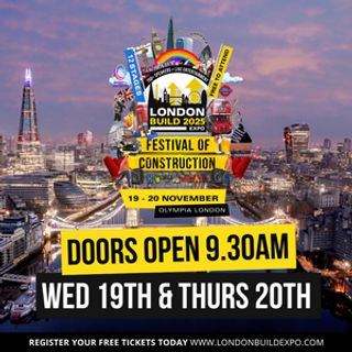 The UK’s leading and largest construction show is back at Olympia London on November 19th and 20th, and it’s breaking all records!