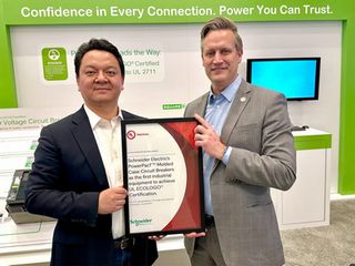 UL Solutions Issues Schneider Electric First ECOLOGO® Certification For An Industrial Product