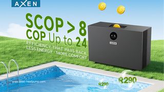 Axen: Comfort, efficiency, savings — and endless pool time.