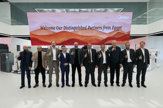Egypt Top Retailers Delegation Visit Midea HQ