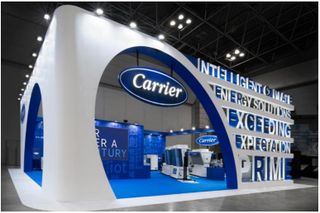 Carrier Wins Prestigious Exhibition Award for Innovative Booth Design