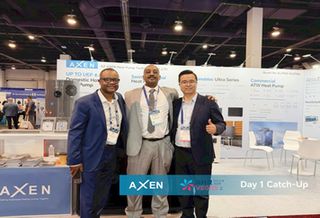 AXEN: Heating Up Day 1 at AHR2026!