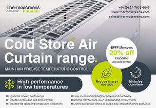 Exclusive 20% discount for BFFF members – Thermoscreens cold chain