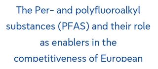 ITRE commissioned study highlights how PFAS materials support competitiveness of EU industries