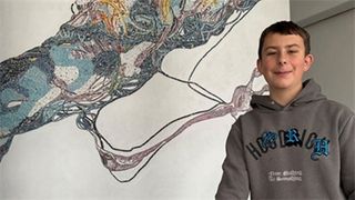 Eliash gains new experiences as a junior apprentice at Alfa Laval in Nakskov, Denmark