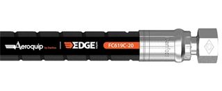 New Aeroquip by Danfoss FC619C hydraulic hose features the industry’s smallest corrugated hose bend radius for superior ease of installation