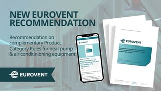 Eurovent unveils cPCR Guide for Heat Pump & Air Conditioning equipment