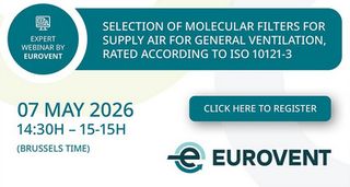 Eurovent webinar on selection of molecular filters