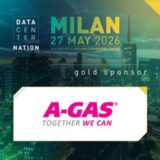 A-Gas | Gold Sponsor at Data Center Nation in Milan