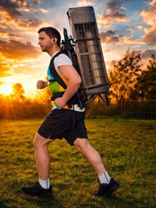 Panasonic: wall mount marathon challenge for autism awareness