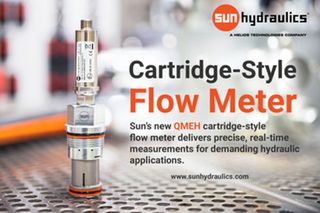 Sun Hydraulics, a Helios Technologies Operating Company, Introduces the High-Pressure Performing QMEH Cartridge Valve
