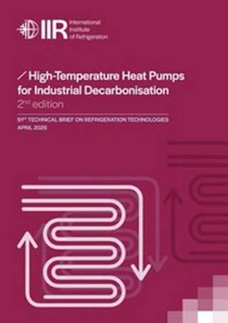 The IIR Publishes a Technical Brief on High-Temperature Heat Pumps: A Key Technology for Industrial Decarbonisation