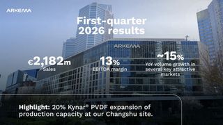 Arkema: First-quarter 2026 results