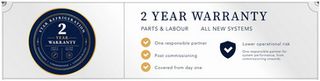 Star Refrigeration reinforces responsibility after commissioning with a two-year parts and labour warranty