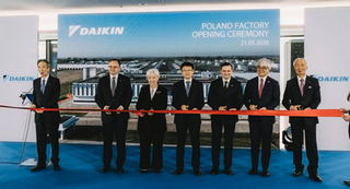 Daikin inaugurates new heat pump production site in Poland
