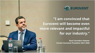 Raul Corredera Haener reflects on his Eurovent Presidency