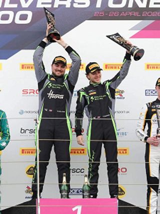 Hoover Sponsors Driver to Success in the British GT Championship