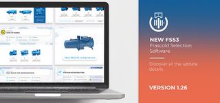 New version V1.26 of FSS3 Frascold Selection Software