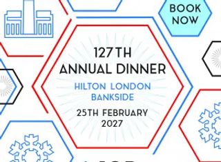 Bookings are now open for the 127th IOR Annual Dinner