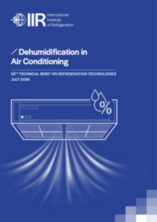 IIR launched a new technical brief on dehumidification at the OEWG48 side event in Bangkok