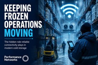 Reliable connectivity for demanding cold storage environments