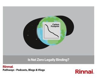 Rinnai: Is Net Zero Legally Binding?