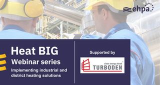 New Heat BIG webinars announced: from theory to practice with large heat pumps