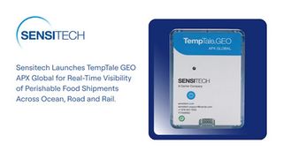 Sensitech Launches TempTale GEO APX Global for Real-Time Visibility of Perishable Food Shipments Across Ocean, Road and Rail