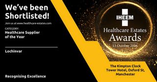 Lochinvar Shortlisted for Healthcare Supplier of the Year at the 2026 Healthcare Estates Awards