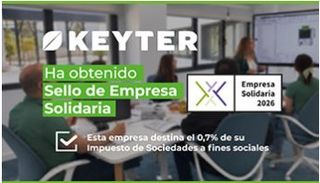 KEYTER reaffirms its social commitment in 2026 with the Solidarity Company Seal