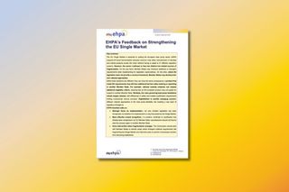 EHPA’s feedback on the EU Single Market