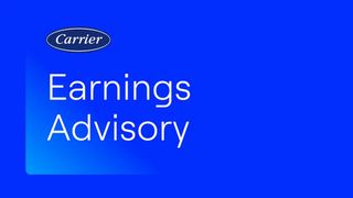 Carrier Third Quarter 2026 Earnings Advisory
