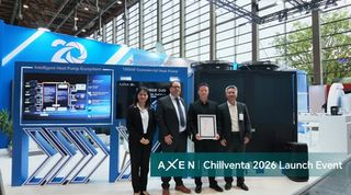 AXEN Unveils X-Force Duo 100 kW at Chillventa 2026